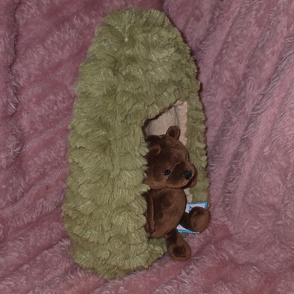 RETIRED NWT Jellycat Forest Fauna Bear